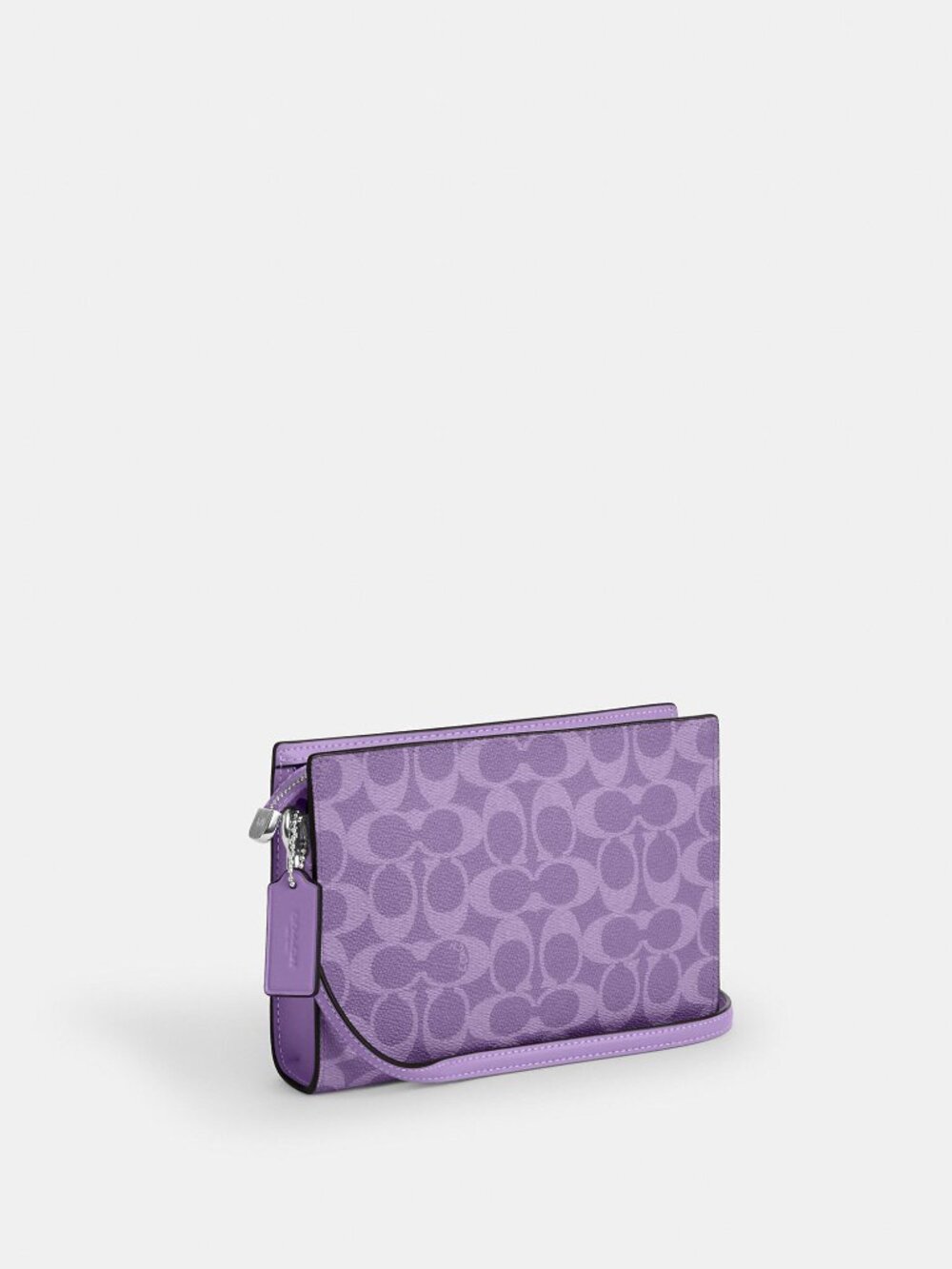 NWT -Coach Slim Crossbody bag Color-Silver/Iris
